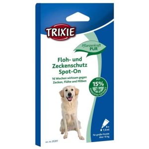 Trixie natürlicher Floh- und Zeckenschutz Spot On - Hunde über 15kg