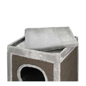 EBI Kratzturm Trend Rockefeller - Hotel des Chats, grau - Höhe 180 cm – Bild 2