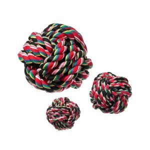 Karlie Baumwoll-Spielzeug Knotenball - 5,5 cm