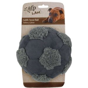 All for Paws Soccerball mit Lammfell - Large – Bild 2