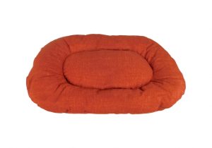 CARBONE Hundekissen Floconne, 90 x 60 cm - Rost-rot