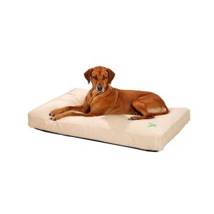 Karlie Flamingo Bamboo Kissen aus Bambusfasern - Beige, 80 x 54 cm