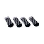 Karlie Doggy Socks Hundesocken 4er Set - Schwarz/Grau - L