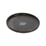 D&D flacher Katzennapf Jasper - black dots