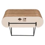 D&D Wandregal aus Pappe David - braun/beige - S - 30x29x24cm