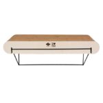 D&D Wandregal aus Pappe David - braun/beige - L - 60x29x24cm