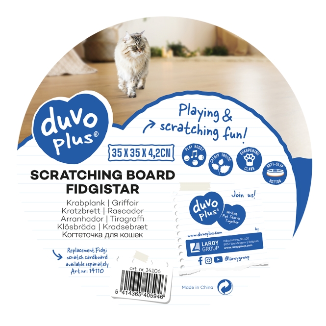 Duvoplus Kratzbrett Fidgistar – Bild 3