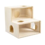 Duvoplus Kletterhaus aus Holz/Plexiglas