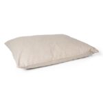 Duvoplus Hundekissen Textura ECO rechteckig - Beige - 100 x 70 x 10cm