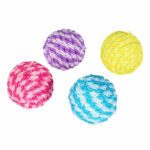 Duvoplus Cat Toy Rasselball - 4 Stück