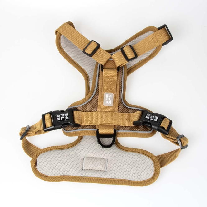 Duvoplus EXPLOR Ultimate Fit No-Pull-Geschirr - honey gold - S - 35-45cm - 40-52cm – Bild 4
