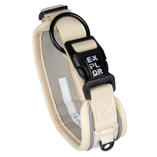 Duvoplus EXPLOR Ultimate Fit Control Halsband Fashion - antique white - M - 39-44cm – Bild 3